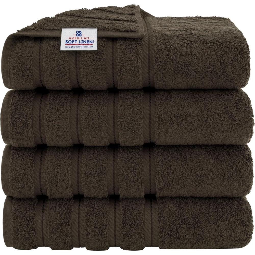 imageAmerican Soft Linen 21x32 Fluffy Foamed Slip Reducer Bath Rug Machine Washable Area Bath Mat Rugs for Bathroom Navy BlueChocolate Brown