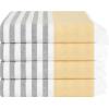 American Soft Linen 100% Cotton Turkish Peshtemal Beach Towels, 35″x60″ Size 4 Pack Swim Towels for Beach and Pool Towels, Rose(Sun Yellow)