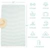 American Soft Linen 100% Cotton Turkish Peshtemal Beach Towels, 35″x60″ Size 4 Pack Swim Towels for Beach and Pool Towels, Rose(Turquoise)