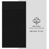 American Soft Linen 21×32 Fluffy Foamed Slip Reducer Bath Rug, Machine Washable Area Bath Mat Rugs for Bathroom, Navy Blue(Black)