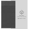 American Soft Linen 21×32 Fluffy Foamed Slip Reducer Bath Rug, Machine Washable Area Bath Mat Rugs for Bathroom, Navy Blue(Dark Gray)