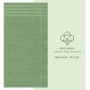 American Soft Linen 21×32 Fluffy Foamed Slip Reducer Bath Rug, Machine Washable Area Bath Mat Rugs for Bathroom, Navy Blue(Sage Green)