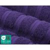 American Soft Linen 21×32 Fluffy Foamed Slip Reducer Bath Rug, Machine Washable Area Bath Mat Rugs for Bathroom, Navy Blue(Violet Purple)