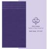 American Soft Linen 21×32 Fluffy Foamed Slip Reducer Bath Rug, Machine Washable Area Bath Mat Rugs for Bathroom, Navy Blue(Violet Purple)