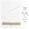 American Soft Linen Dish Towels, 100% Cotton Dish Cloths for Kitchen, 4 Packed Soft Absorbent Quick Dry Kitchen Towels, Red(Beige)