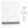 American Soft Linen Dish Towels, 100% Cotton Dish Cloths for Kitchen, 4 Packed Soft Absorbent Quick Dry Kitchen Towels, Red(Gray)