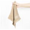 American Soft Linen Salem Turkish Bath Towel Set, 100% Cotton 600 GSM 6 Piece Towels for Bathroom, 2 Bath Towels 2 Hand Towels 2 Washcloths, White(Beige)