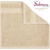 American Soft Linen Salem Turkish Bath Towel Set, 100% Cotton 600 GSM 6 Piece Towels for Bathroom, 2 Bath Towels 2 Hand Towels 2 Washcloths, White(Beige)
