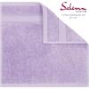 American Soft Linen Salem Turkish Bath Towel Set, 100% Cotton 600 GSM 6 Piece Towels for Bathroom, 2 Bath Towels 2 Hand Towels 2 Washcloths, White(Lilac)