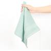 American Soft Linen Salem Turkish Bath Towel Set, 100% Cotton 600 GSM 6 Piece Towels for Bathroom, 2 Bath Towels 2 Hand Towels 2 Washcloths, White(Mint Green)