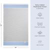 American Soft Linen Turkish Peshtemal Beach Towels, 40″ x 70″ Size 4 Pack Swim Towels for Beach and Pool Towels, Blue Stripe(Royal Blue)