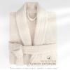 American Soft Linen Women’s 100% Cotton Terry Bathrobe – Soft, Absorbent, Quick Dry Turkish Robes for Women Quality Housecoat(Beige)