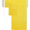 American Soft Linen 100% Carde Cotton 6 Piece Towel Set, 590 GSM Heavy Weight Soft Absorbent Turkish Towels for Bathroom, Smoke Grey(Yellow)