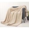 American Soft Linen Bedding Fleece Blanket Twin Size 60×80 inch Plush Fuzzy Cozy Soft Blanket for Bed, Sofa, Couch, Beige(Beige)