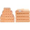 American Soft Linen 6 Piece Towel Set and 4 Piece Bath Towel Set Bundle
