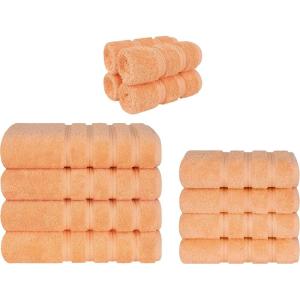 American Soft Linen 4 Piece Bath Towel, 4 Piece Hand Towel & 4 Piece Washcloth Bundle