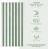 American Soft Linen Cabana Striped Beach Towels, 30×60 inch 4 Piece Oversize Pool Towels, Quick Drying Sand Free Swim Towels, Navy-Sky Blue(Sage Green)