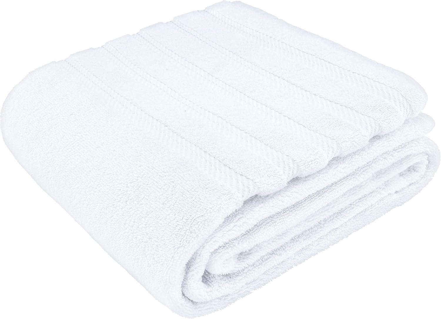 image:imageAmerican Soft Linen 100 Cotton Luxury Turkish Towels 4 PC Hand Towel Set Soft Absorbent Quick Dry OEKO Tex Standard 100 Certificated Durable Machine Washable Breathable Premium Hotel QualityBright White