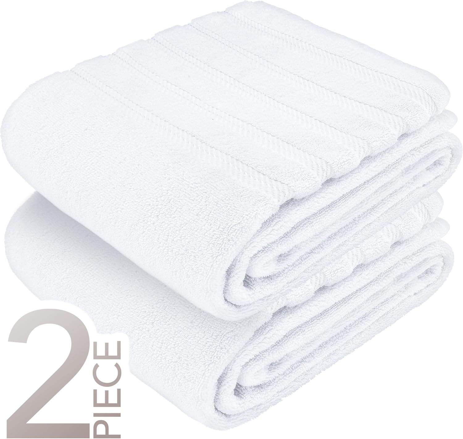 image:imageAmerican Soft Linen 100 Cotton Luxury Turkish Towels 4 PC Hand Towel Set Soft Absorbent Quick Dry OEKO Tex Standard 100 Certificated Durable Machine Washable Breathable Premium Hotel QualityBright White
