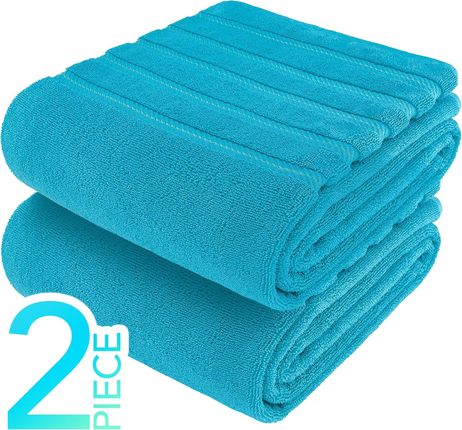 image:imageAmerican Soft Linen 100 Cotton Luxury Turkish Towels 4 PC Hand Towel Set Soft Absorbent Quick Dry OEKO Tex Standard 100 Certificated Durable Machine Washable Breathable Premium Hotel QualityAqua Blue