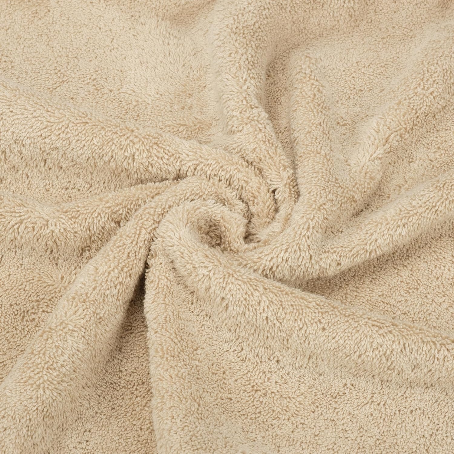 image:imageAmerican Soft Linen 100 Cotton Luxury Turkish Towels 4 PC Hand Towel Set Soft Absorbent Quick Dry OEKO Tex Standard 100 Certificated Durable Machine Washable Breathable Premium Hotel QualityBeige