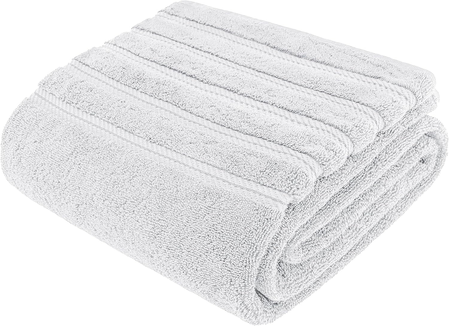 image:imageAmerican Soft Linen 100 Cotton Luxury Turkish Towels 4 PC Hand Towel Set Soft Absorbent Quick Dry OEKO Tex Standard 100 Certificated Durable Machine Washable Breathable Premium Hotel QualitySilver Gray