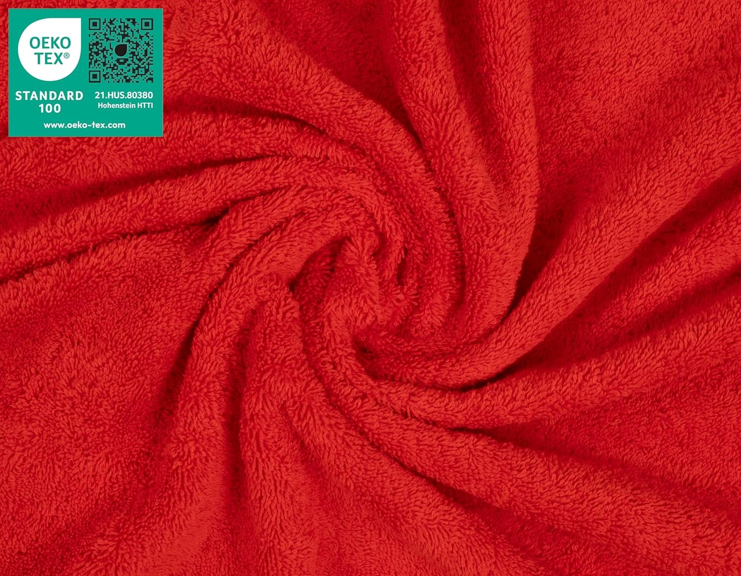 image:imageAmerican Soft Linen 100 Cotton Luxury Turkish Towels 4 PC Hand Towel Set Soft Absorbent Quick Dry OEKO Tex Standard 100 Certificated Durable Machine Washable Breathable Premium Hotel QualityRed