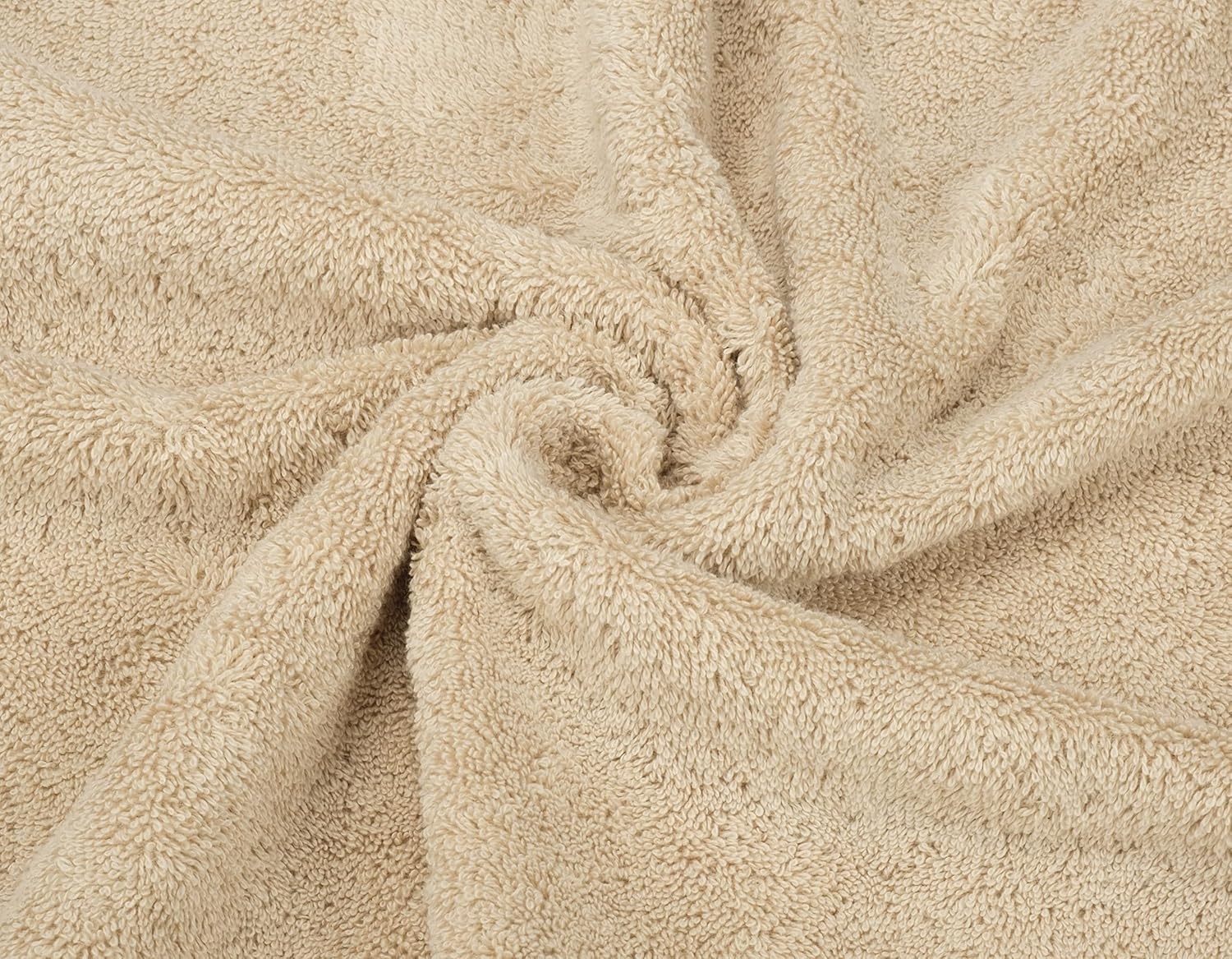 image:imageAmerican Soft Linen 100 Cotton Luxury Turkish Towels 4 PC Hand Towel Set Soft Absorbent Quick Dry OEKO Tex Standard 100 Certificated Durable Machine Washable Breathable Premium Hotel QualityBeige