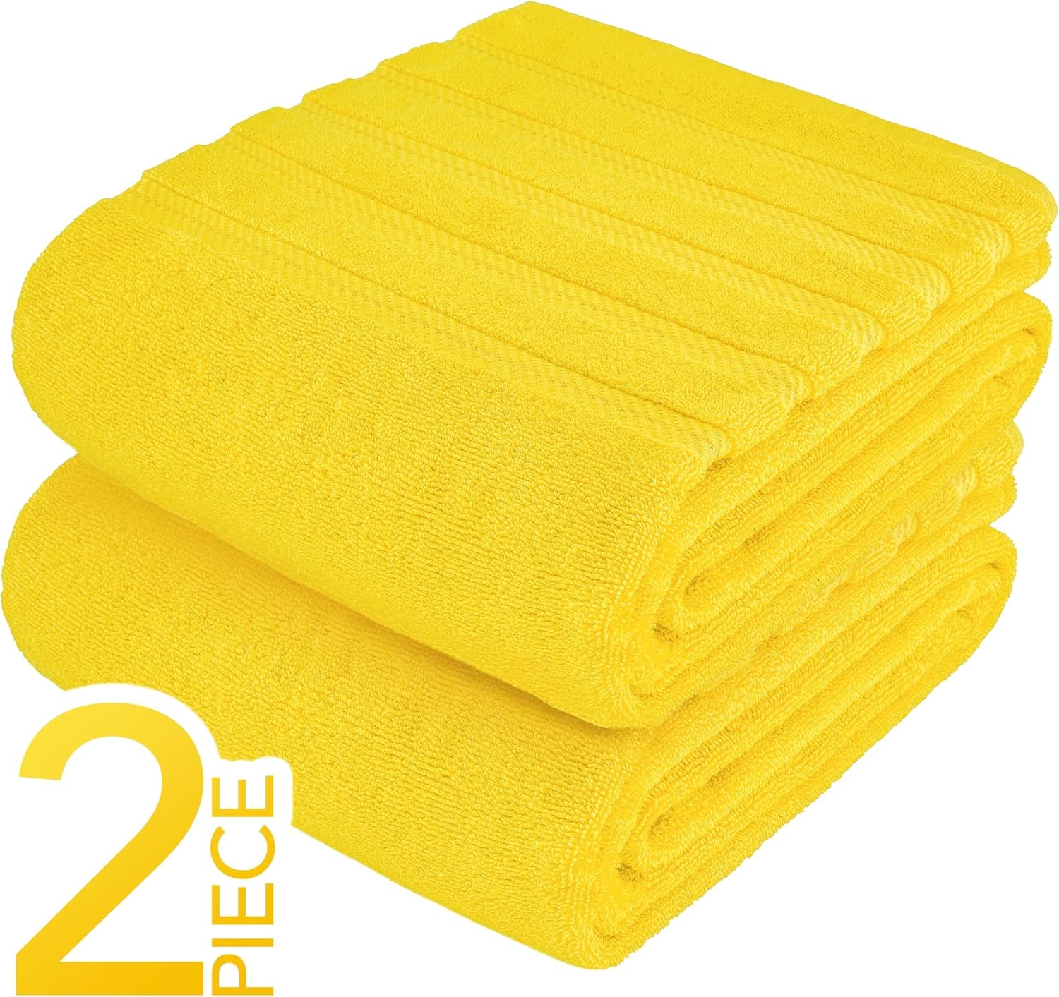 image:imageAmerican Soft Linen 100 Cotton Luxury Turkish Towels 4 PC Hand Towel Set Soft Absorbent Quick Dry OEKO Tex Standard 100 Certificated Durable Machine Washable Breathable Premium Hotel QualityLemon Yellow