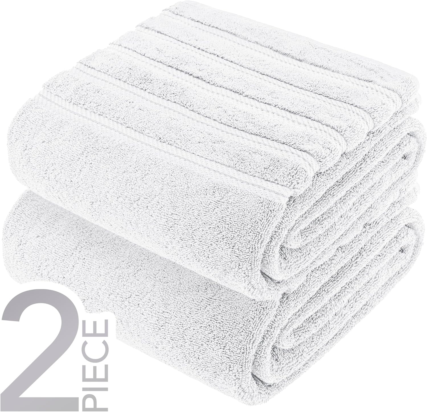 image:imageAmerican Soft Linen 100 Cotton Luxury Turkish Towels 4 PC Hand Towel Set Soft Absorbent Quick Dry OEKO Tex Standard 100 Certificated Durable Machine Washable Breathable Premium Hotel QualitySilver Gray