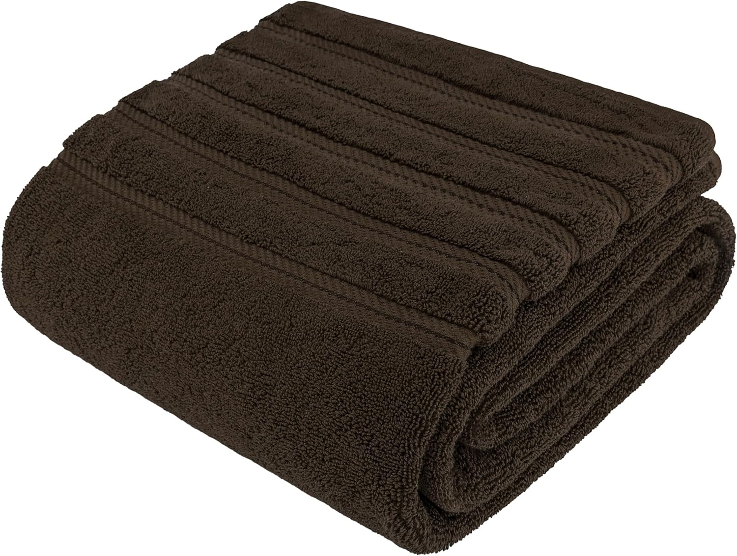 image:imageAmerican Soft Linen 100 Cotton Luxury Turkish Towels 4 PC Hand Towel Set Soft Absorbent Quick Dry OEKO Tex Standard 100 Certificated Durable Machine Washable Breathable Premium Hotel QualityChocolate Brown