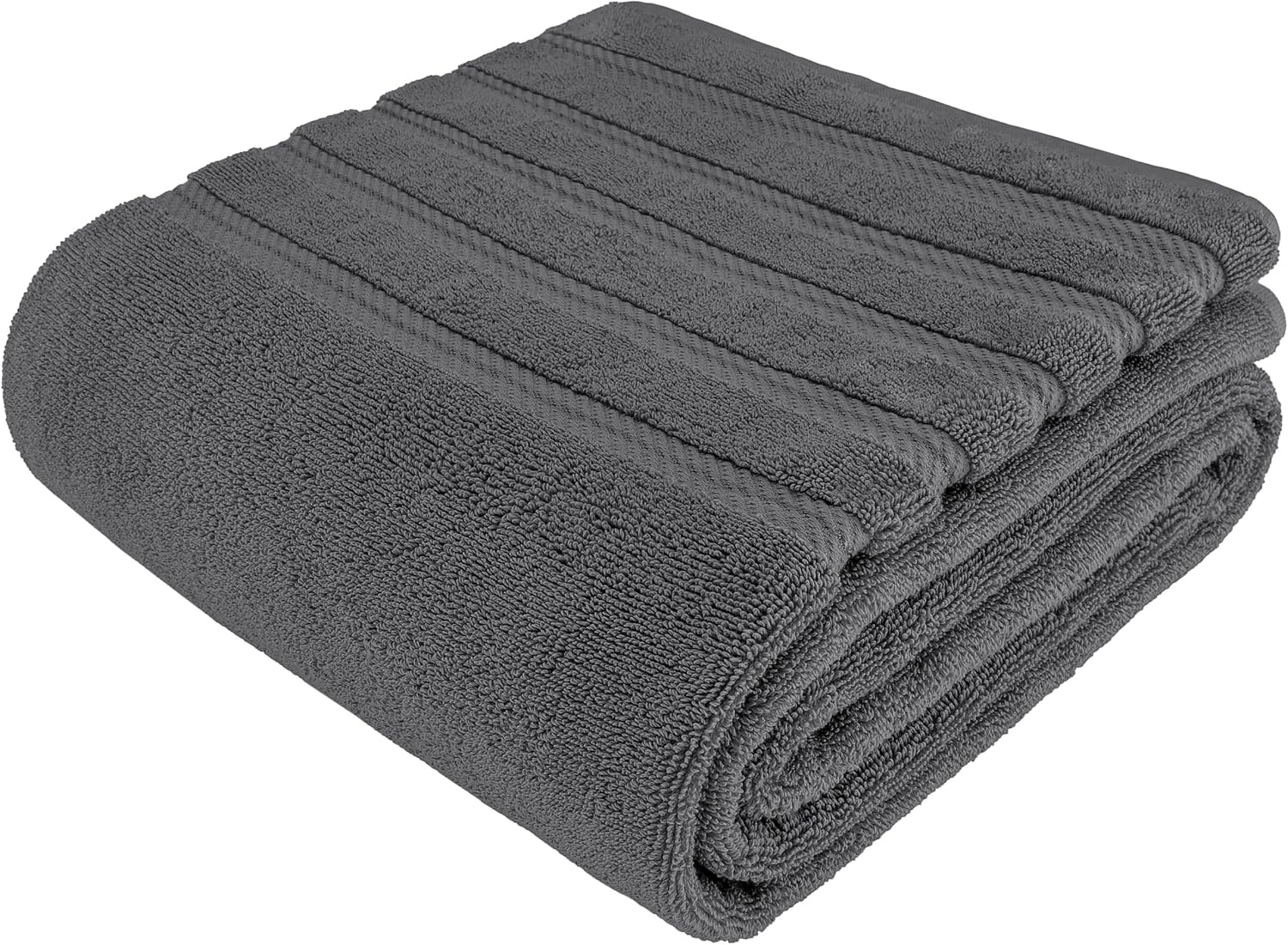 image:imageAmerican Soft Linen 100 Cotton Luxury Turkish Towels 4 PC Hand Towel Set Soft Absorbent Quick Dry OEKO Tex Standard 100 Certificated Durable Machine Washable Breathable Premium Hotel QualityDark Gray
