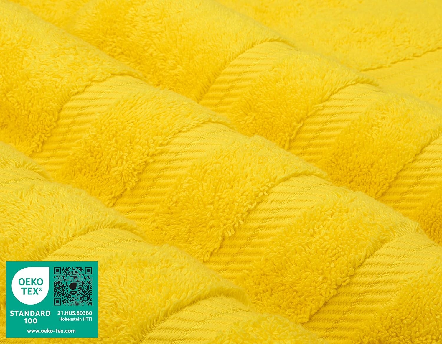 image:imageAmerican Soft Linen 100 Cotton Luxury Turkish Towels 4 PC Hand Towel Set Soft Absorbent Quick Dry OEKO Tex Standard 100 Certificated Durable Machine Washable Breathable Premium Hotel QualityLemon Yellow