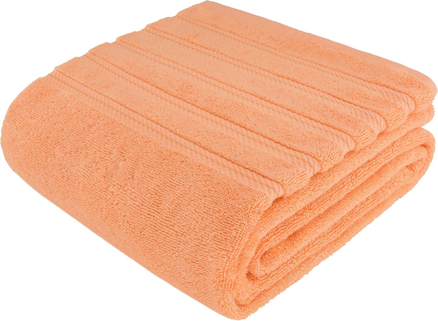 image:imageAmerican Soft Linen 100 Cotton Luxury Turkish Towels 4 PC Hand Towel Set Soft Absorbent Quick Dry OEKO Tex Standard 100 Certificated Durable Machine Washable Breathable Premium Hotel QualityMalibu Peach