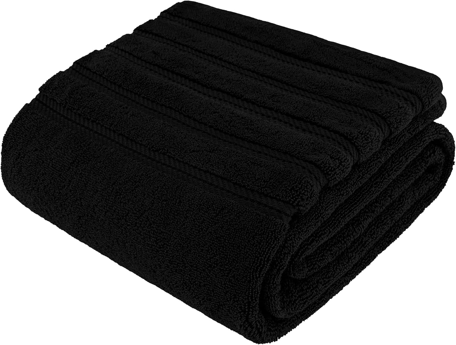 image:imageAmerican Soft Linen 100 Cotton Luxury Turkish Towels 4 PC Hand Towel Set Soft Absorbent Quick Dry OEKO Tex Standard 100 Certificated Durable Machine Washable Breathable Premium Hotel QualityBlack