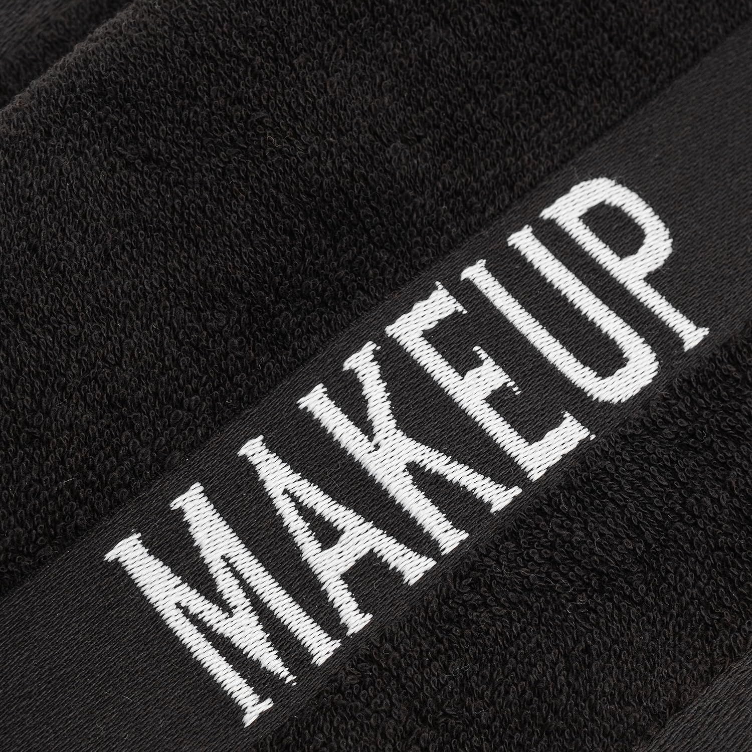 image:imageAmerican Soft Linen 100 Cotton Luxury Turkish Towels 4 PC Hand Towel Set Soft Absorbent Quick Dry OEKO Tex Standard 100 Certificated Durable Machine Washable Breathable Premium Hotel QualityBlack