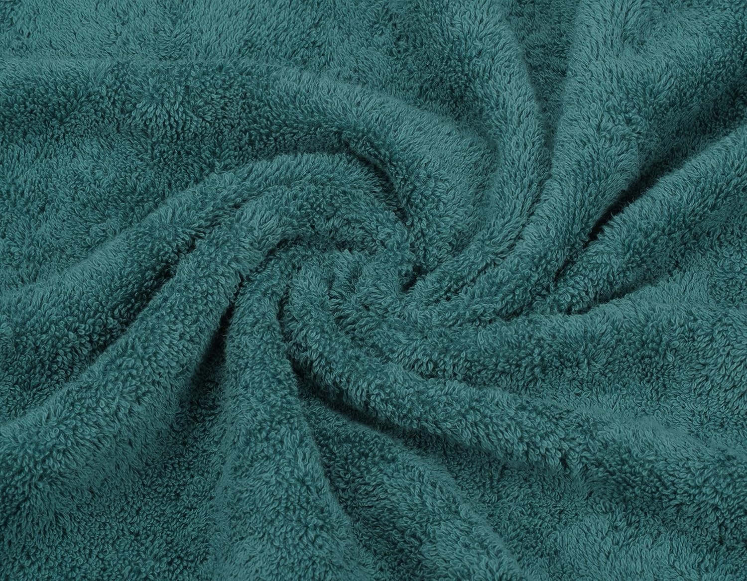 image:imageAmerican Soft Linen 100 Cotton Luxury Turkish Towels 4 PC Hand Towel Set Soft Absorbent Quick Dry OEKO Tex Standard 100 Certificated Durable Machine Washable Breathable Premium Hotel QualityTeal
