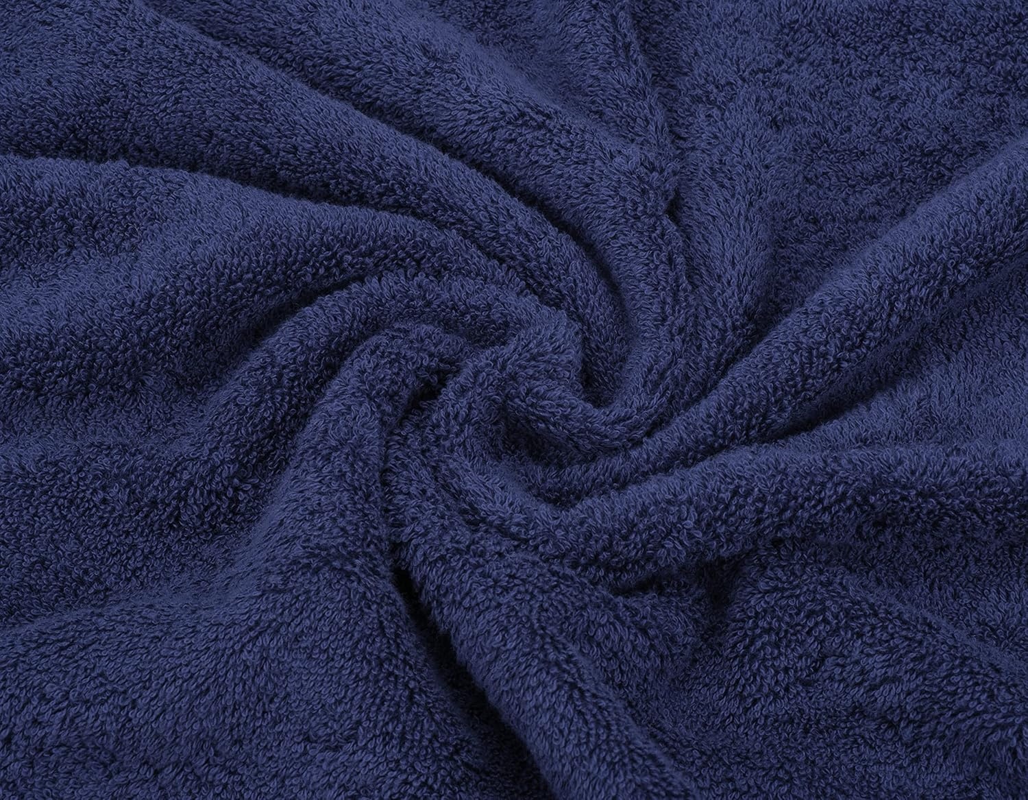 image:imageAmerican Soft Linen 100 Cotton Luxury Turkish Towels 4 PC Hand Towel Set Soft Absorbent Quick Dry OEKO Tex Standard 100 Certificated Durable Machine Washable Breathable Premium Hotel QualityNavy Blue