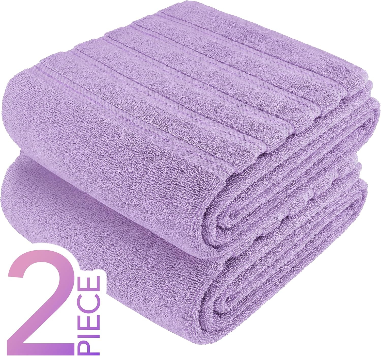 image:imageAmerican Soft Linen 100 Cotton Luxury Turkish Towels 4 PC Hand Towel Set Soft Absorbent Quick Dry OEKO Tex Standard 100 Certificated Durable Machine Washable Breathable Premium Hotel QualityLilac