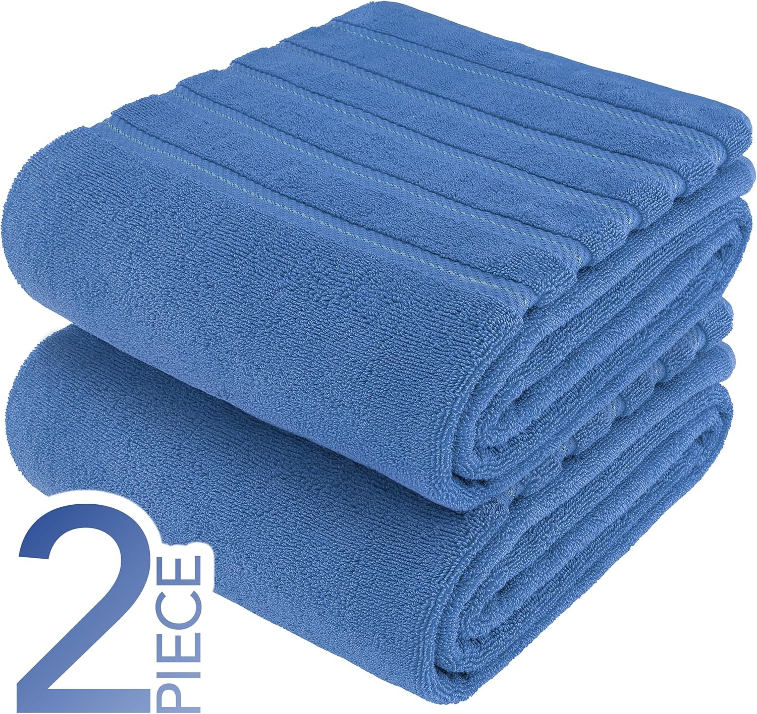 image:imageAmerican Soft Linen 100 Cotton Luxury Turkish Towels 4 PC Hand Towel Set Soft Absorbent Quick Dry OEKO Tex Standard 100 Certificated Durable Machine Washable Breathable Premium Hotel QualityElectric Blue