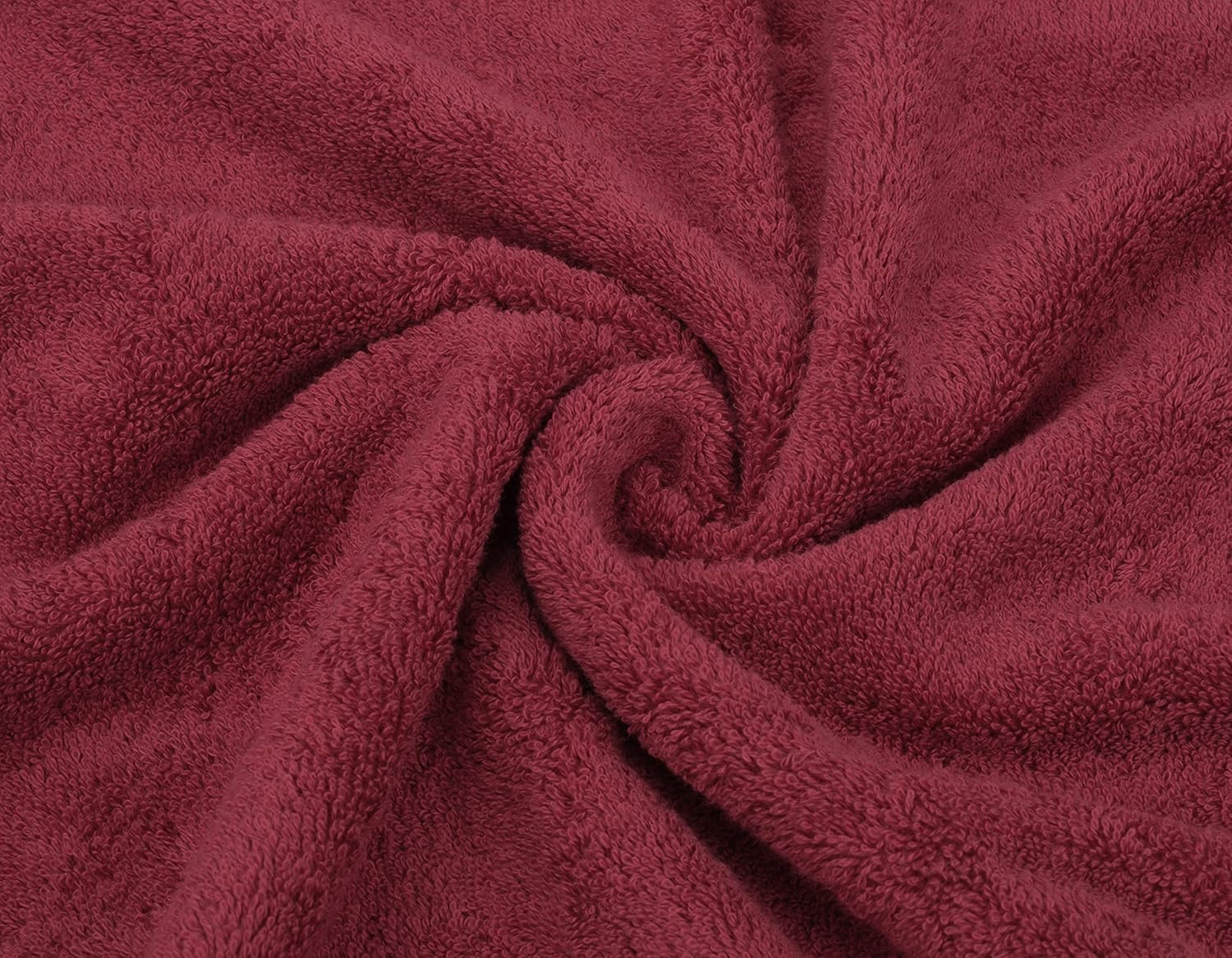 image:imageAmerican Soft Linen 100 Cotton Luxury Turkish Towels 4 PC Hand Towel Set Soft Absorbent Quick Dry OEKO Tex Standard 100 Certificated Durable Machine Washable Breathable Premium Hotel QualityBordeaux Red