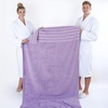 American Soft Linen 100% Cotton Luxury Turkish Towels, 4 PC Hand Towel Set | Soft Absorbent Quick Dry OEKO Tex Standard 100 Certificated Durable Machine Washable Breathable Premium Hotel Quality(Lilac)