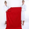 American Soft Linen 100% Cotton Luxury Turkish Towels, 4 PC Hand Towel Set | Soft Absorbent Quick Dry OEKO Tex Standard 100 Certificated Durable Machine Washable Breathable Premium Hotel Quality(Red)