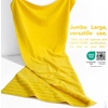 American Soft Linen 100% Cotton Luxury Turkish Towels, 4 PC Hand Towel Set | Soft Absorbent Quick Dry OEKO Tex Standard 100 Certificated Durable Machine Washable Breathable Premium Hotel Quality(Lemon Yellow)