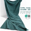 American Soft Linen 100% Cotton Luxury Turkish Towels, 4 PC Hand Towel Set | Soft Absorbent Quick Dry OEKO Tex Standard 100 Certificated Durable Machine Washable Breathable Premium Hotel Quality(Teal)