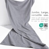 American Soft Linen 100% Cotton Luxury Turkish Towels, 4 PC Hand Towel Set | Soft Absorbent Quick Dry OEKO Tex Standard 100 Certificated Durable Machine Washable Breathable Premium Hotel Quality(Light Grey)