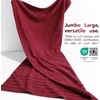 American Soft Linen 100% Cotton Luxury Turkish Towels, 4 PC Hand Towel Set | Soft Absorbent Quick Dry OEKO Tex Standard 100 Certificated Durable Machine Washable Breathable Premium Hotel Quality(Bordeaux Red)