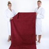 American Soft Linen 100% Cotton Luxury Turkish Towels, 4 PC Hand Towel Set | Soft Absorbent Quick Dry OEKO Tex Standard 100 Certificated Durable Machine Washable Breathable Premium Hotel Quality(Bordeaux Red)