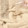American Soft Linen 100% Cotton Luxury Turkish Towels, 4 PC Hand Towel Set | Soft Absorbent Quick Dry OEKO Tex Standard 100 Certificated Durable Machine Washable Breathable Premium Hotel Quality(Beige)
