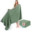 American Soft Linen 100% Cotton Luxury Turkish Towels, 4 PC Hand Towel Set | Soft Absorbent Quick Dry OEKO Tex Standard 100 Certificated Durable Machine Washable Breathable Premium Hotel Quality(Sage Green)